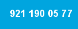 921 190 05 77 921 190 05 77